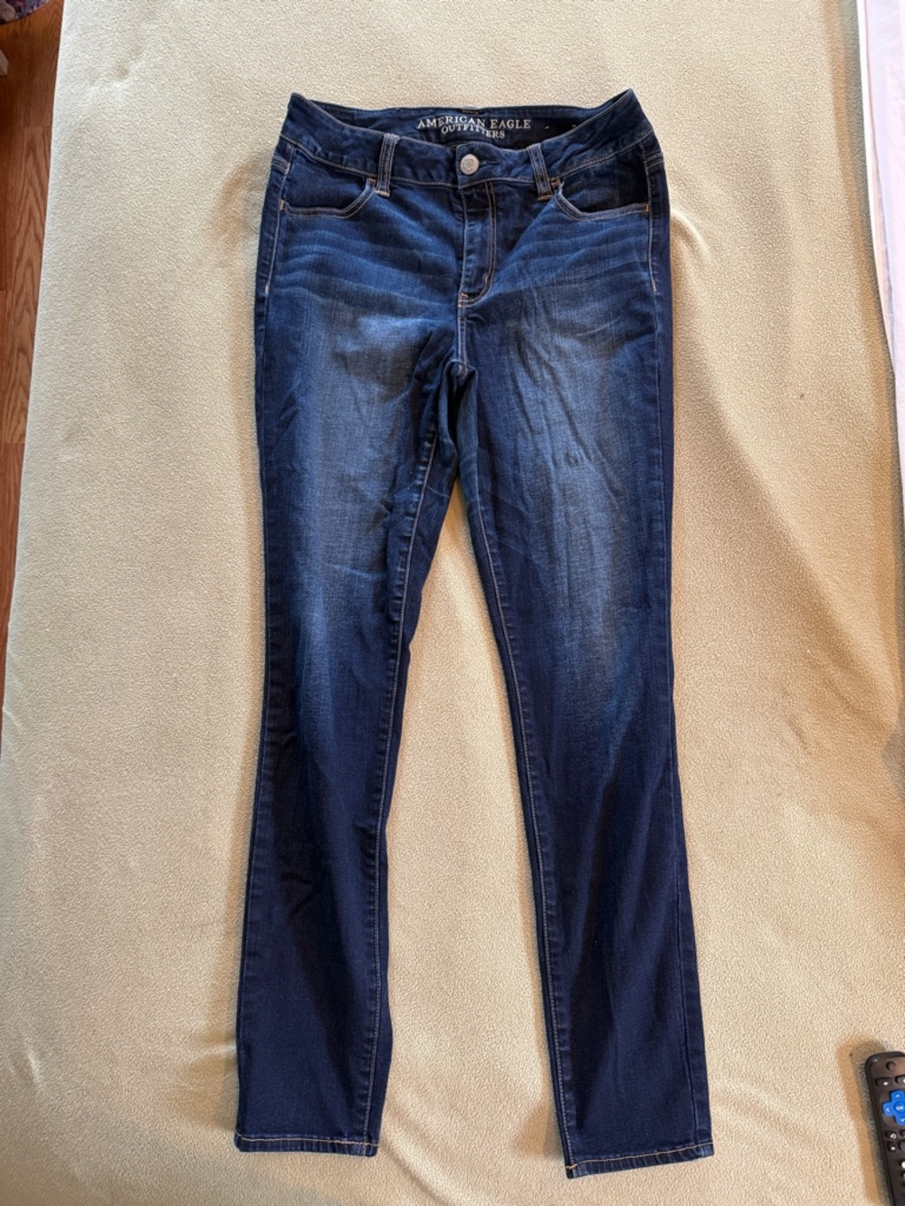 American Eagle Outfitters Dark Blue Skinny Jeans